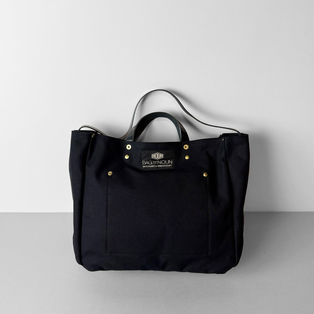 BAG'n'NOUN バッグンナウン｜洗練された大人のための2WAYトートバッグTOOLBAG SHORT【BLACK 9】｜70020969
