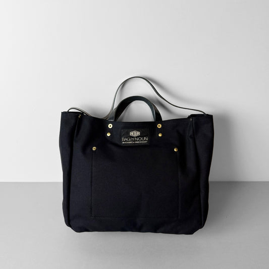 BAG'n'NOUN バッグンナウン｜洗練された大人のための2WAYトートバッグTOOLBAG SHORT【BLACK 9】｜70020969