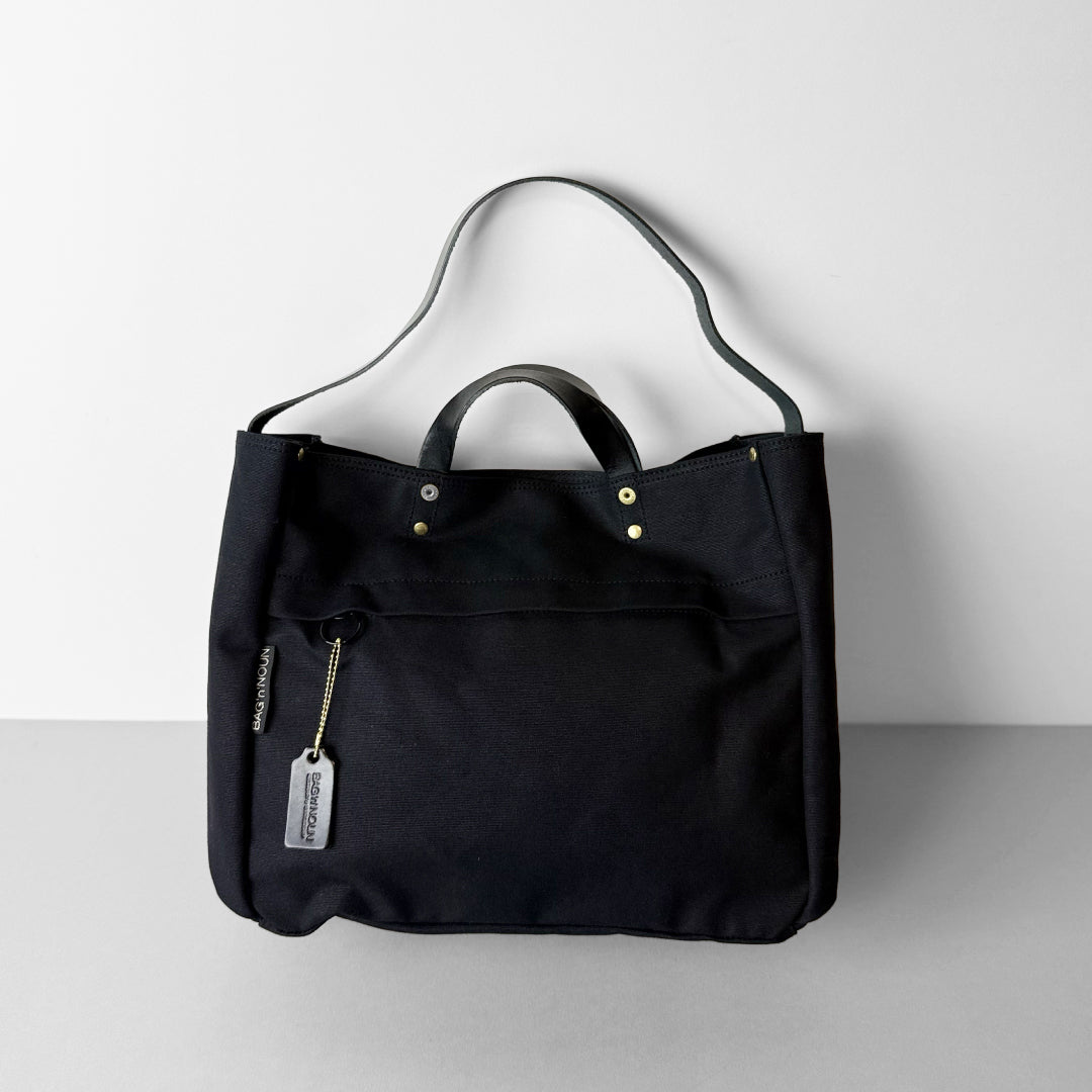 BAG'n'NOUN バッグンナウン｜洗練された大人のための2WAYトートバッグTOOLBAG SHORT【BLACK 9】｜70020969