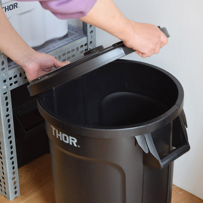 [新モデル]THOR ソー｜Round Container DC-38L｜368238BLKC※フタは付属していません
