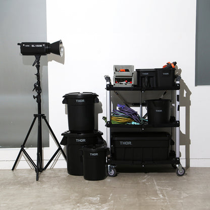 [新モデル]THOR ソー｜Quadrate Bucket DC 9.5L｜368095BLKC・368095LGRYC