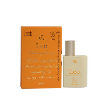 I fragrance アイフレグランス pillow mist｜12星座 天然精油ピローミスト 植物由来のアロマで安らぎの空間へ｜ギフトにも最適