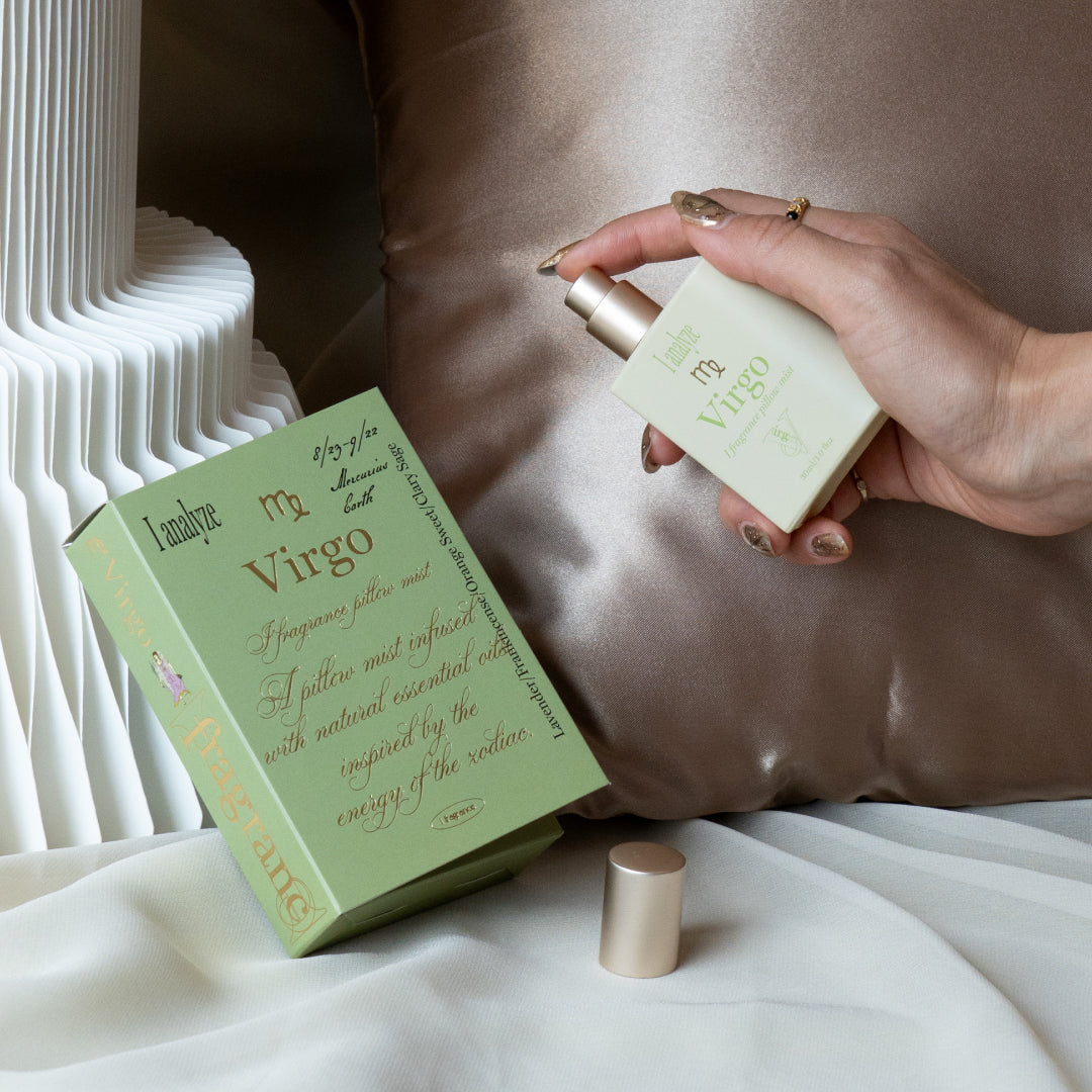 I fragrance アイフレグランス pillow mist｜12星座 天然精油ピローミスト 植物由来のアロマで安らぎの空間へ｜ギフトにも最適