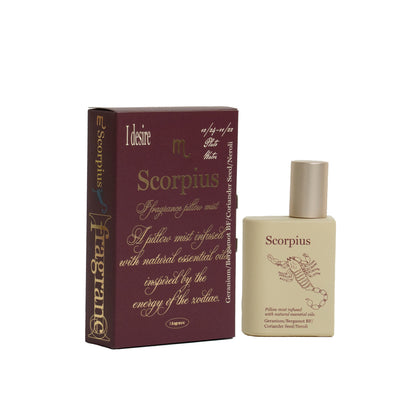 I fragrance アイフレグランス pillow mist｜12星座 天然精油ピローミスト 植物由来のアロマで安らぎの空間へ｜ギフトにも最適