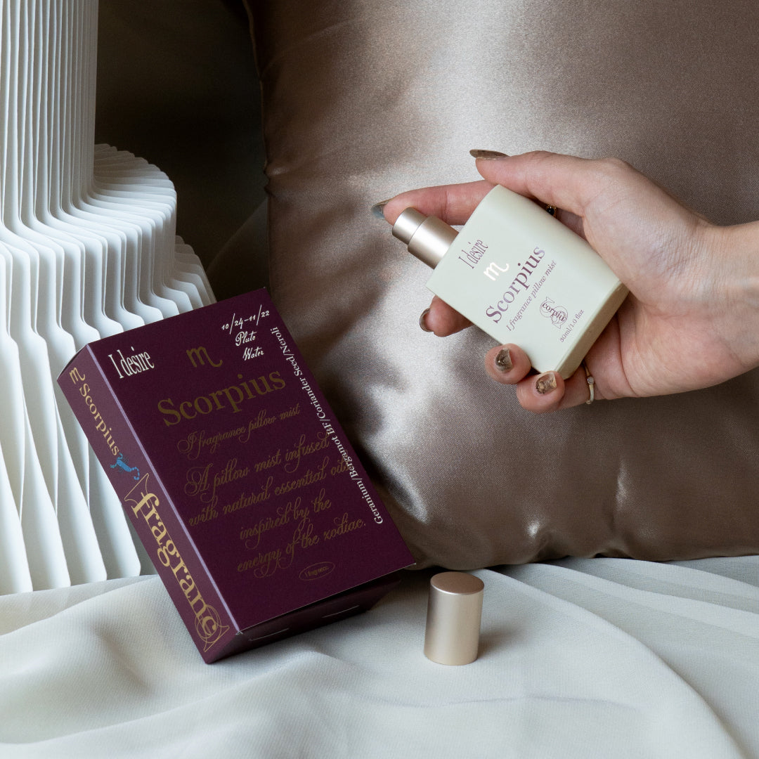 I fragrance アイフレグランス pillow mist｜12星座 天然精油ピローミスト 植物由来のアロマで安らぎの空間へ｜ギフトにも最適