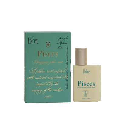 I fragrance アイフレグランス pillow mist｜12星座 天然精油ピローミスト 植物由来のアロマで安らぎの空間へ｜ギフトにも最適