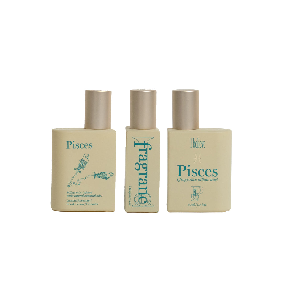 I fragrance アイフレグランス pillow mist｜12星座 天然精油ピローミスト 植物由来のアロマで安らぎの空間へ｜ギフトにも最適
