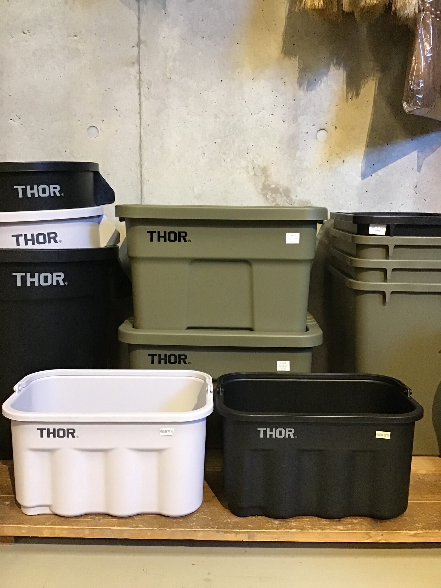 [新モデル]THOR|Quadrate Bucket DC 9.5L|368095BLKC・368095LGRYC