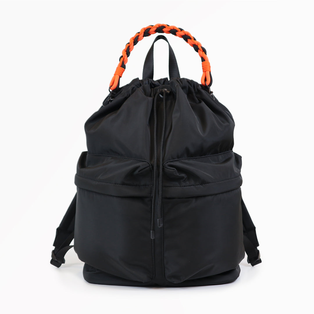 SML エスエムエル | BRAID PURSE PACK 巾着型リュック 2way パラコード
