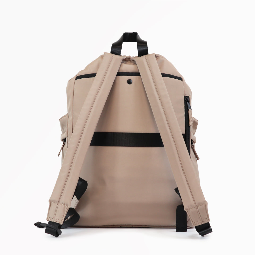 SML エスエムエル｜PEDRI(ペドリ)シリーズ BRAID PURSE PACK 巾着型リュック 2way パラコード ハンドル 撥水 配色デザイン｜K906006