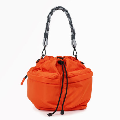 SML エスエムエル｜PEDRI(ペドリ)シリーズ BRAID PURSE 巾着ショルダーバッグ パラコード 撥水 配色 軽量 個性的｜K906007