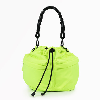 SML エスエムエル｜PEDRI(ペドリ)シリーズ BRAID PURSE 巾着ショルダーバッグ パラコード 撥水 配色 軽量 個性的｜K906007