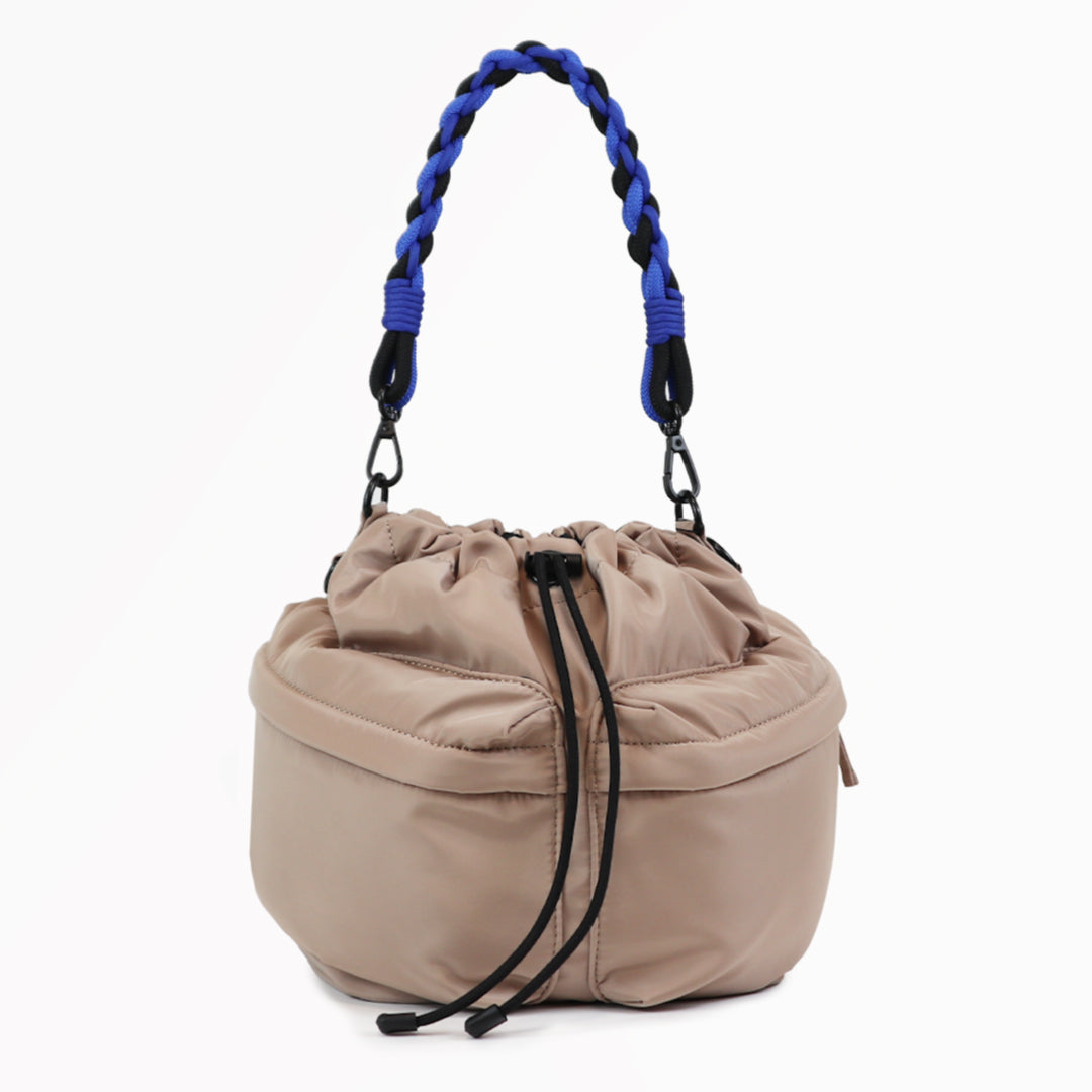 SML エスエムエル｜PEDRI(ペドリ)シリーズ BRAID PURSE 巾着ショルダーバッグ パラコード 撥水 配色 軽量 個性的｜K906007