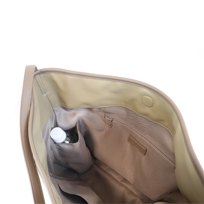 Uncoeur アンクール｜Kareemシリーズ DRAPE ONE SHOULDER ワンショルダーバッグ ユニセックス 軽量 合皮 本革 A4対応 肩掛け ドレープ ｜K906015