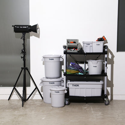 [新モデル]THOR ソー｜Quadrate Bucket DC 9.5L｜368095BLKC・368095LGRYC