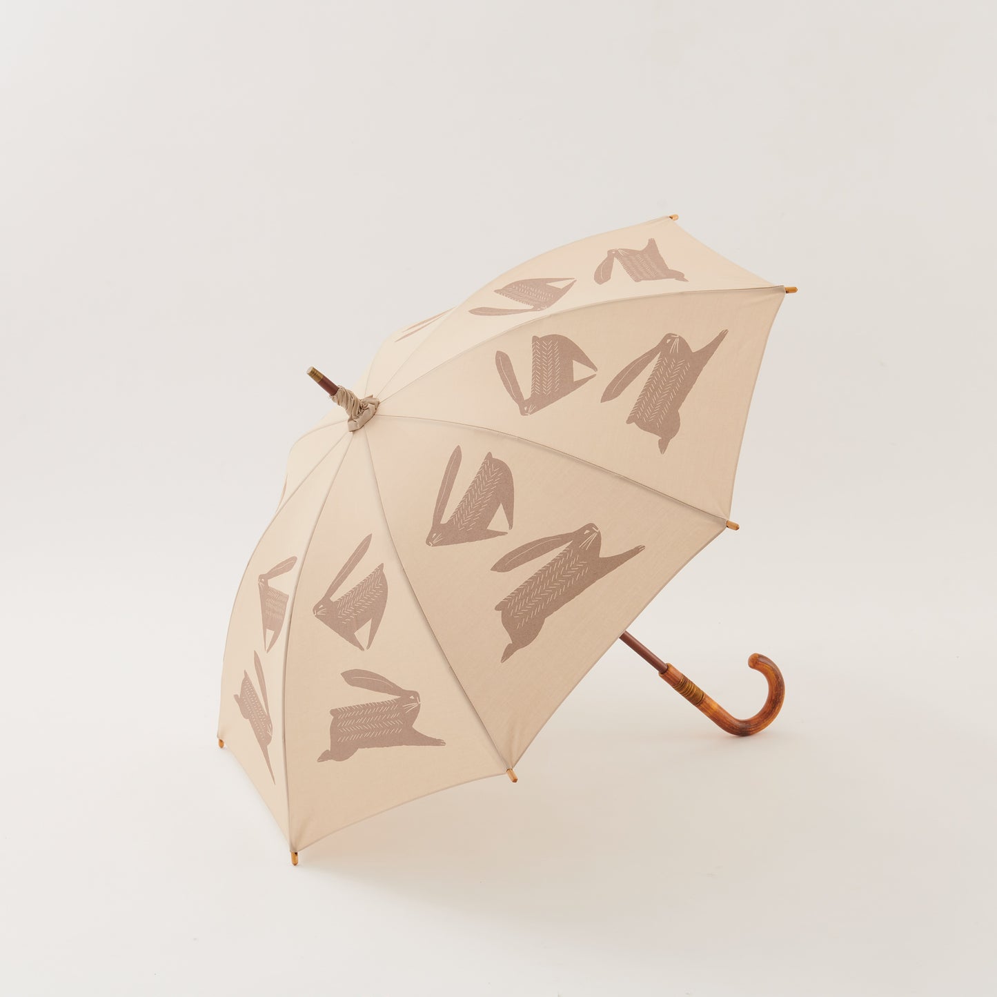 日傘(晴雨兼用)T/C バード、ウサギ