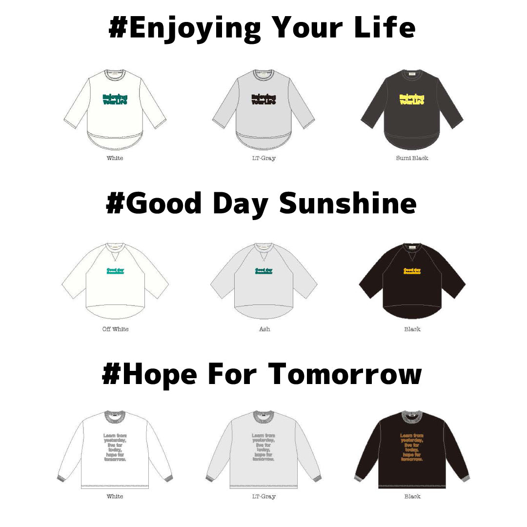[予約商品] bibmilk ビブミルク｜RAGLAN 3/4SLV Tee