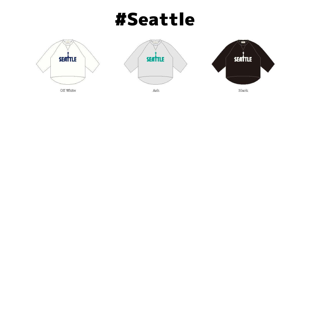 [予約商品] bibmilk ビブミルク｜RAGLAN 3/4SLV Tee