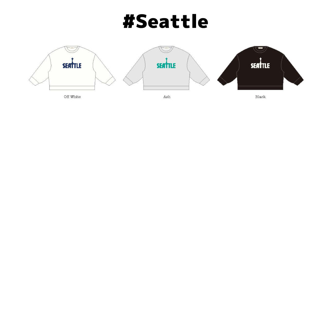 [予約商品] bibmilk ビブミルク｜WIDE SWEAT CREW
