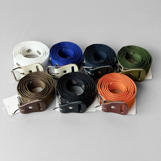 Necessary or Unnecessary ネセサリーオアアンネセサリー｜日本製で高品質！コーディネートのアクセントになるカラー ベルトNYLON ユニセックス｜90030101