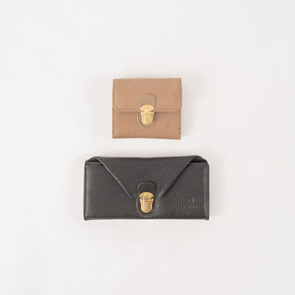 FOLNA フォルナ｜ヌメオイルシュリンク差込金具 長財布｜2993649-B