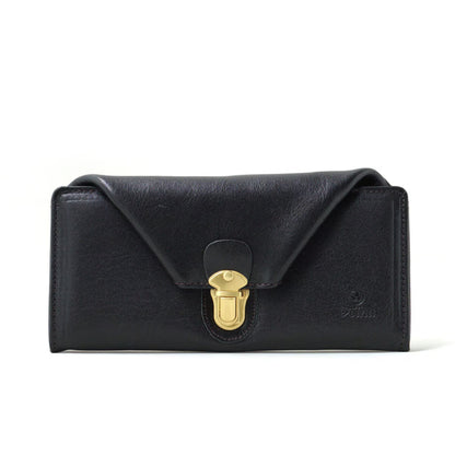 FOLNA フォルナ｜ヌメオイルシュリンク差込金具 長財布｜2993649-B
