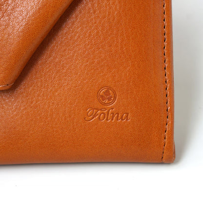 FOLNA フォルナ｜ヌメオイルシュリンク差込金具 長財布｜2993649-B