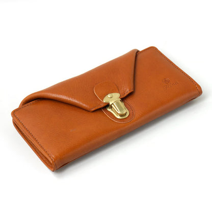 FOLNA フォルナ｜ヌメオイルシュリンク差込金具 長財布｜2993649-B