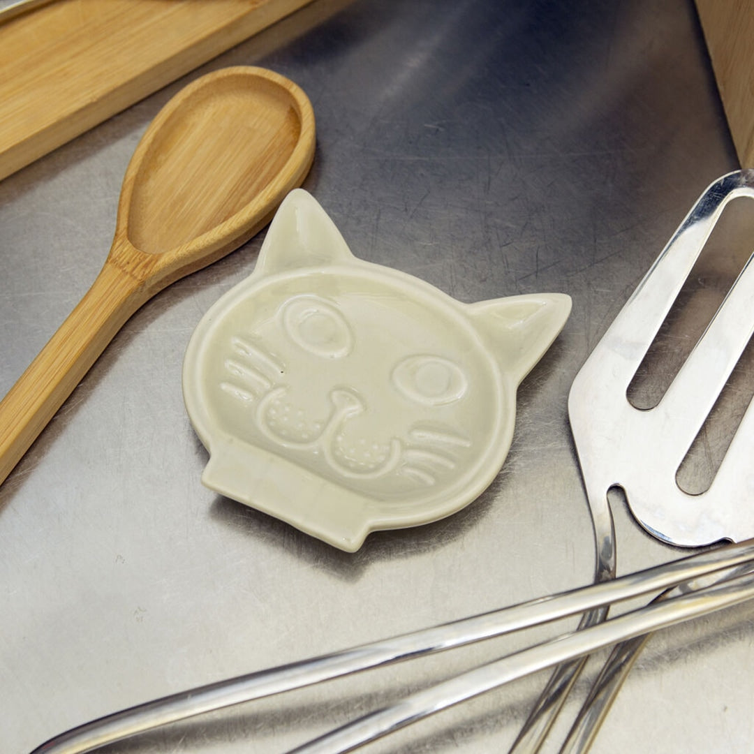 おたま、スプーン置き｜ Cat Spoon Rest インテリアとしても可愛いキャット スプーンレスト｜KIKKERLAND キッカーランド｜KCU367