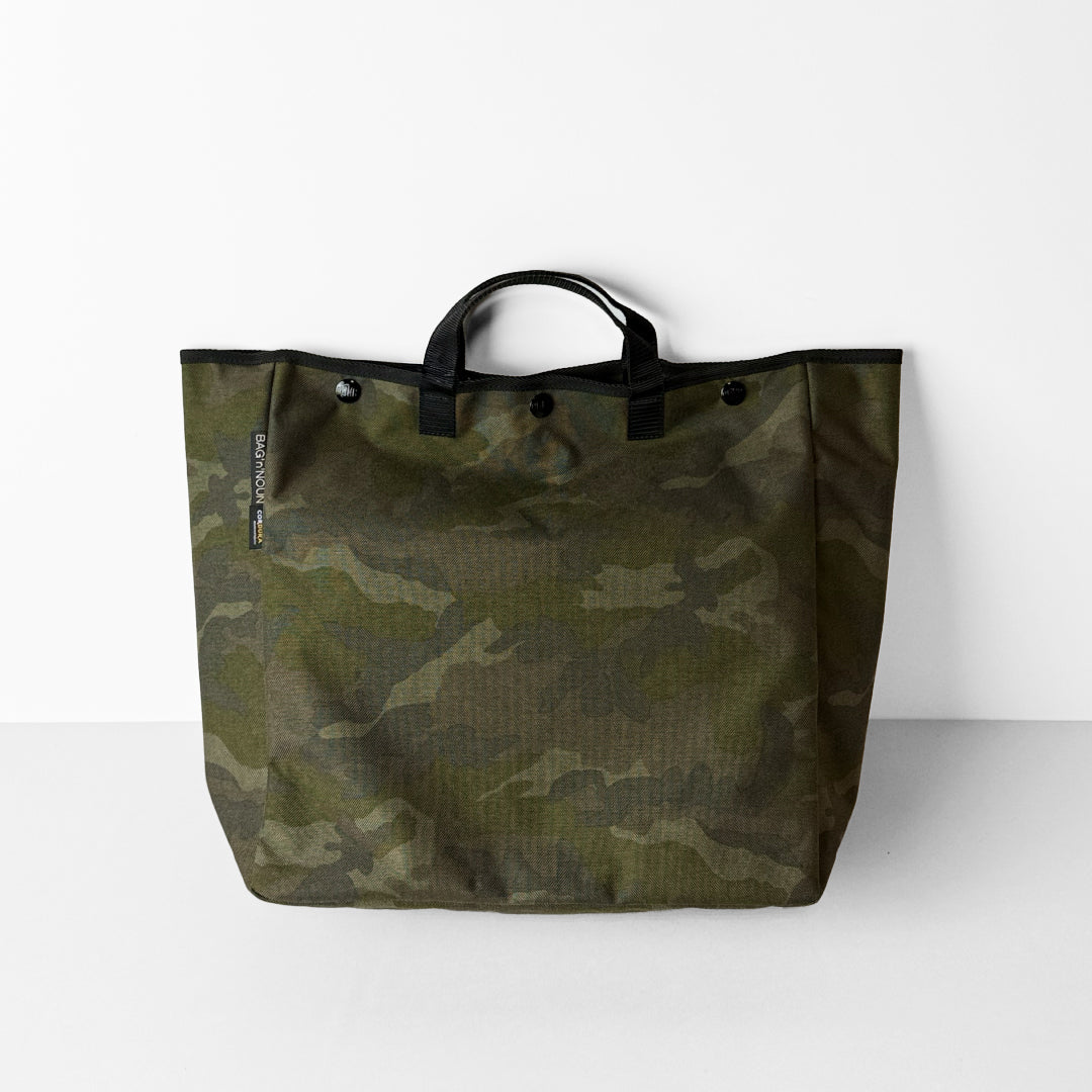 BAG'n'NOUN バッグンナウン｜コーデュラナイロン カモフラージュ柄トートバッグ HOMES Mサイズ ｜通勤 通学 ビジネスバッグ カジュアル｜70020904