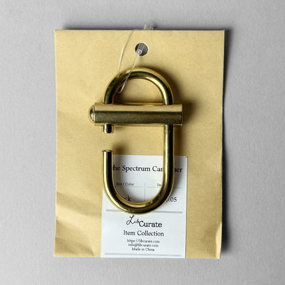 Lib Curate リブキュレート｜経年変化を楽しめる The Spectrum Carabiner｜CB02