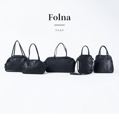 FOLNA RD｜フォルナ・アールディー ソフトレザースクエア ボストンバッグ｜083306
