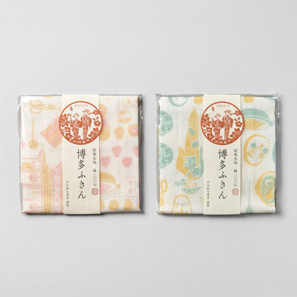 【店舗受取限定】中川政七商店｜博多ふきん ご当地 蚊帳生地 伝統工芸 ギフト