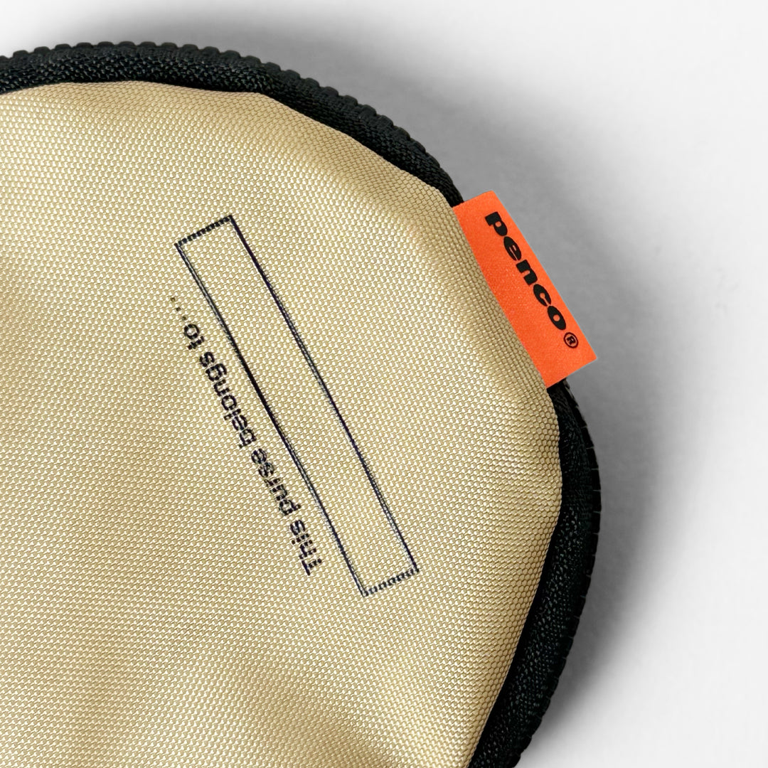 Penco ペンコ｜ダブルドアパース 首掛けもできる2室構造の丸型ポーチ！フェスや旅行に便利なミニ財布｜GB301