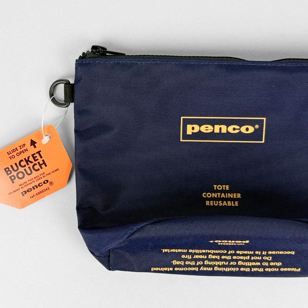 Penco ペンコ｜バケットポーチ ナイロン ミニポーチ 小物入れ Dカン付 ストラップ装着可 メンズ レディース｜GB302