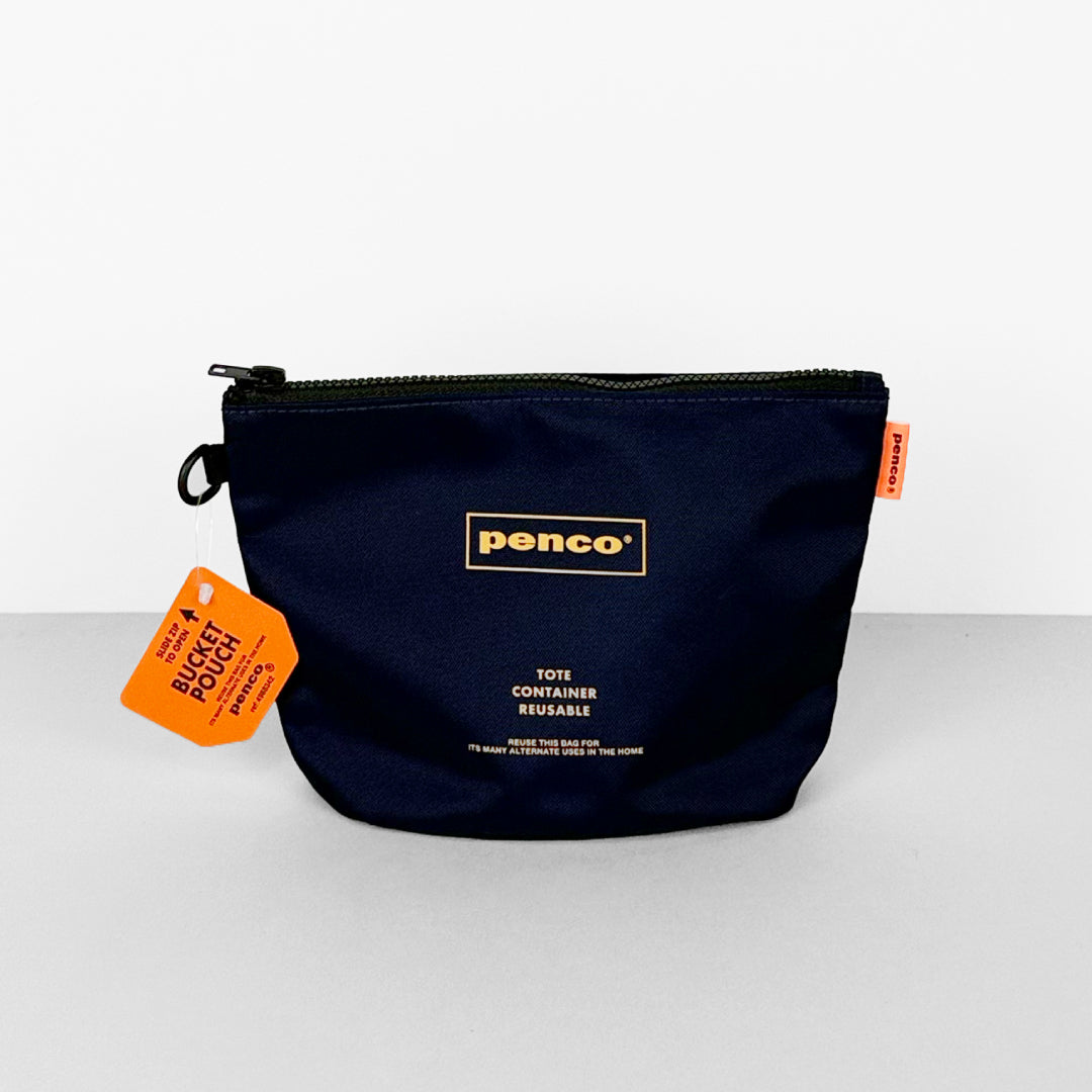 Penco ペンコ｜バケットポーチ ナイロン ミニポーチ 小物入れ Dカン付 ストラップ装着可 メンズ レディース｜GB302