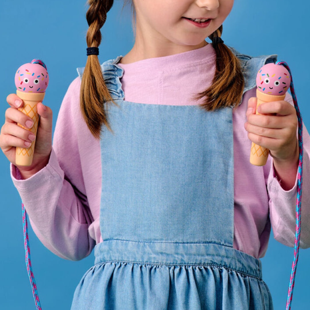 キッズなわとび｜KIDOKI ICE CREAM SKIPPING ROPE キドキ アイスクリーム スキッピングロープ｜KIKKERLAND キッカーランド｜KKID44