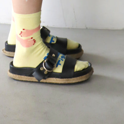 KIVISDOU きびす堂｜【2足組】ホーミータイト 綿麻 ショートソックス レディース 靴下 ラメ入り  蒸れにくい 春夏｜k31136