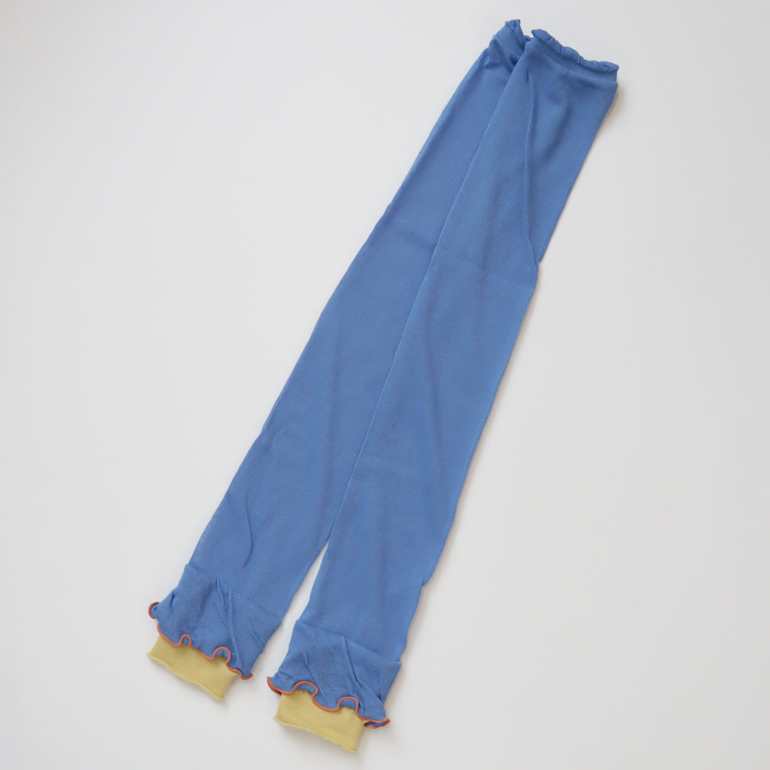 KIVISDOU きびす堂｜UVカット アームカバー 紫外線対策  チューリップフリル 日焼け防止｜K60987