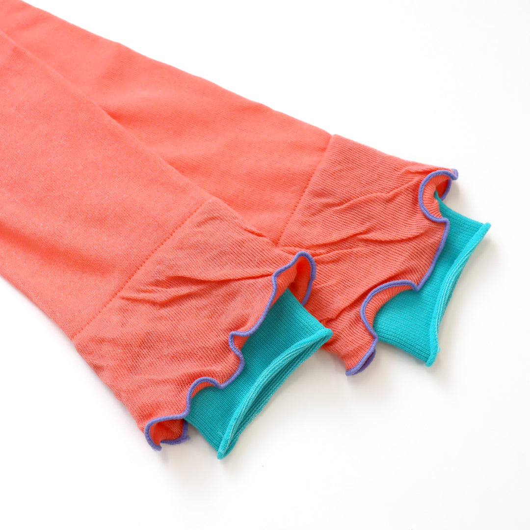 KIVISDOU きびす堂｜UVカット アームカバー 紫外線対策  チューリップフリル 日焼け防止｜K60987