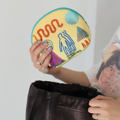 KIVISDOU きびす堂｜いろいろプリントポーチ 個性が光ポーチ マチ付き アクティブなお出かけにも最適｜k81197