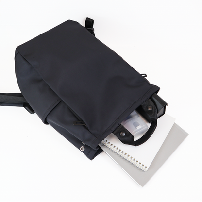 Un coeur アンクール｜RUIシリーズ 2WAY SQUARE RUCKSACK スクエアリュック Mサイズ バックパック トート ビジネス A4対応 キャリーオン 撥水 ユニセックス｜K905068