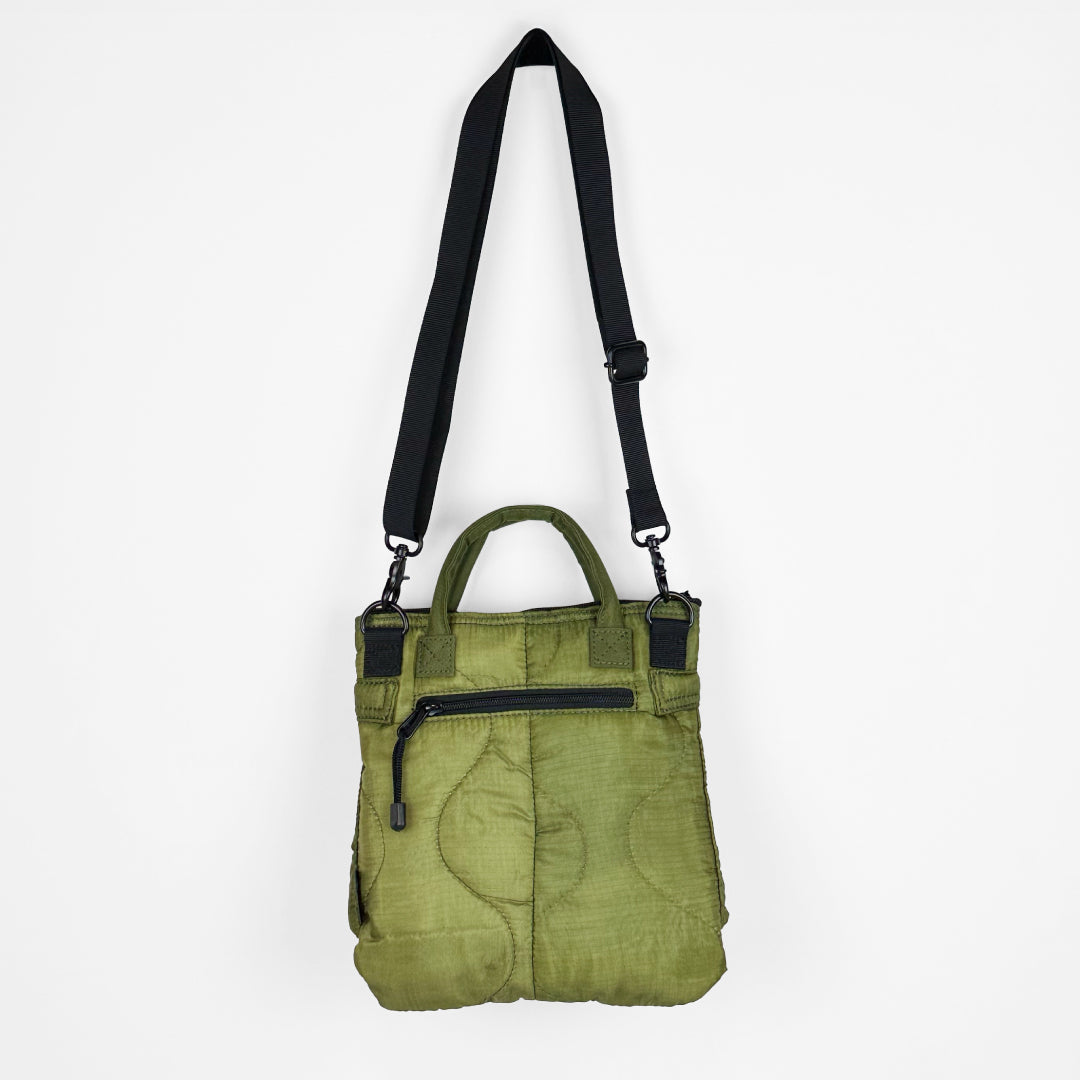 SML エスエムエル｜GERDシリーズ redad×SML QUILTING HELMET BAG SS キルティングヘルメットバッグ ユニセックス ショルダーバッグ 米軍 デッドストック M-65 リメイク 軽量｜K905099