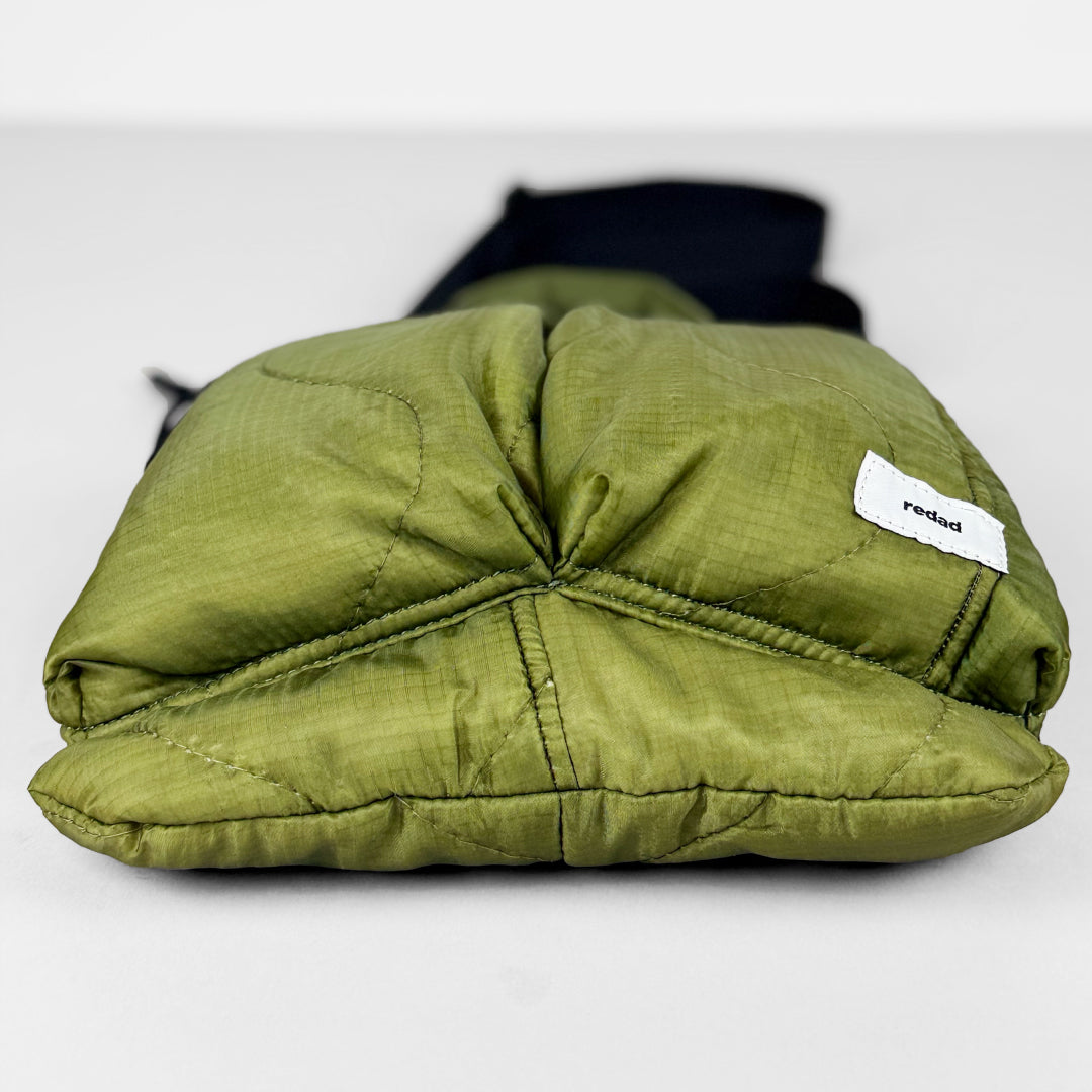 SML エスエムエル｜GERDシリーズ redad×SML QUILTING HELMET BAG SS キルティングヘルメットバッグ ユニセックス ショルダーバッグ 米軍 デッドストック M-65 リメイク 軽量｜K905099