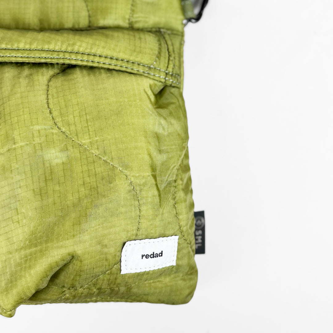 SML エスエムエル｜GERDシリーズ redad×SML QUILTING SACOCHE　キルティングサコッシュ リメイク ミリタリー M-65 デッドストック ビンテージ 軽量 ショルダーバッグ｜K905101