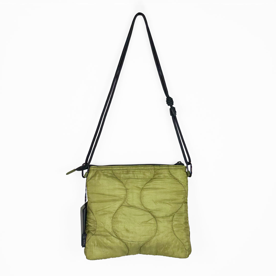 SML エスエムエル｜GERDシリーズ redad×SML QUILTING SACOCHE　キルティングサコッシュ リメイク ミリタリー M-65 デッドストック ビンテージ 軽量 ショルダーバッグ｜K905101