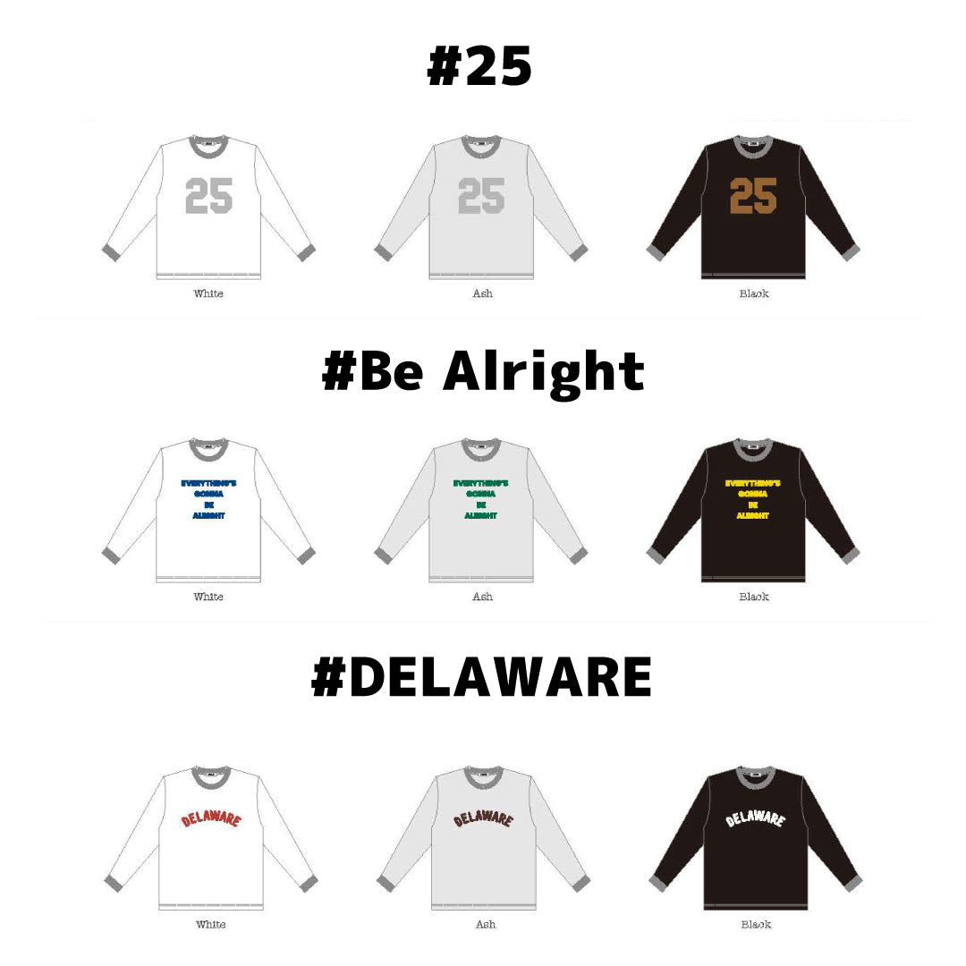 [予約商品] OAFISH オーフィッシュ｜Long Sleeve Tee ロングスリーブTシャツ