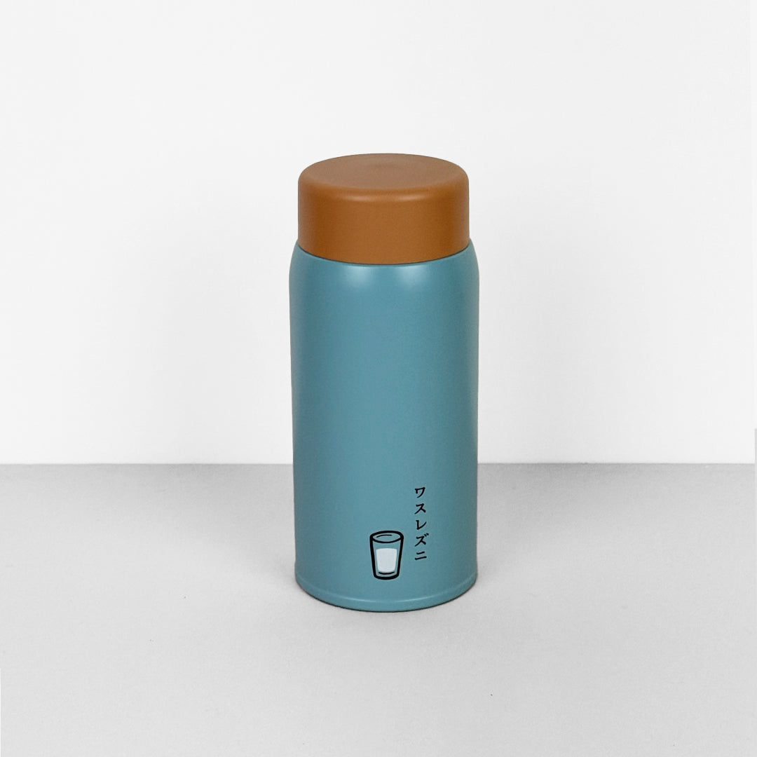 ニューレトロ｜水筒 360ml タンブラー 保温保冷対応 マグボトル 魔法瓶 マイボトル 直飲み 広口 氷止め コンパクト 持ち運び アウトドア オフィス ギフト 熱中症対策｜mz009