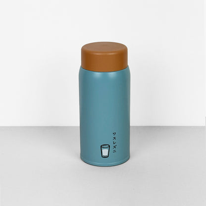 ニューレトロ｜水筒 360ml タンブラー 保温保冷対応 マグボトル 魔法瓶 マイボトル 直飲み 広口 氷止め コンパクト 持ち運び アウトドア オフィス ギフト 熱中症対策｜mz009