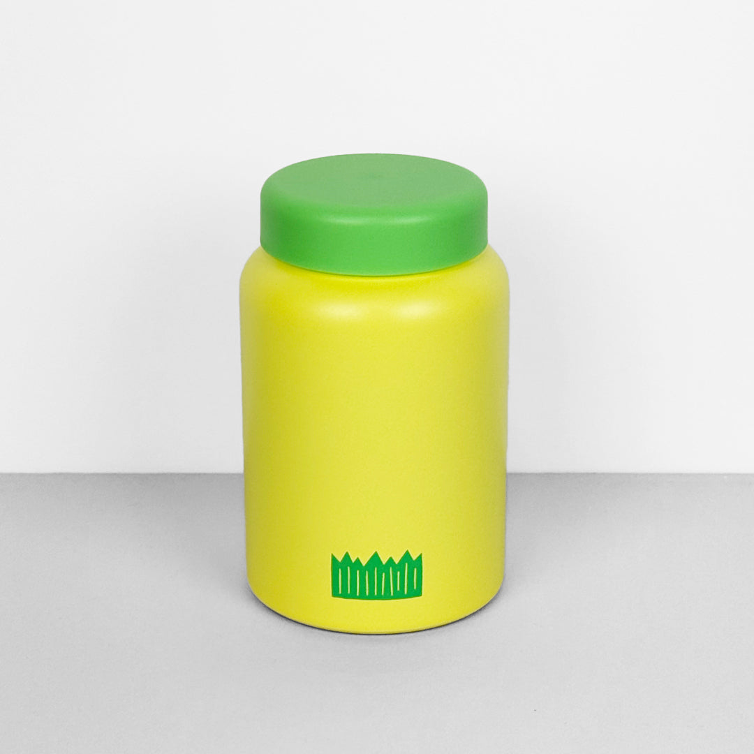 ニューレトロ｜フードジャー 500ml Food Jar 保温保冷対応 魔法瓶 お弁当 スープボトル 大容量 フードコンテナ レトロ アウトドア オフィス｜mz010